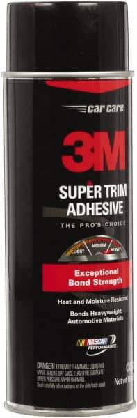 3M - 19 oz Aerosol Yellow Spray Adhesive - High Tack, 180°F Heat Resistance - All Tool & Supply