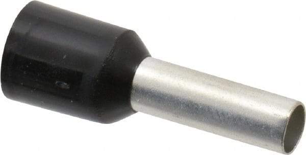 ACI - 10 AWG, Partially Insulated, Crimp Electrical Wire Ferrule - 12mm Long x 3.9mm Diameter Pin, 20mm Overall Length - All Tool & Supply