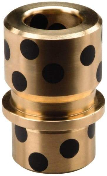 Dayton Lamina - 3" ID x 4-3/8" OAL, Cast Aluminum Bronze, Die & Mold Shoulder Bushing - Shoulder, 4-9/32" Bottom OD, 3-3/4" Top OD, 2-1/2" Under Collar, 2-1/2" Under Collar, 1-7/8" Above Collar - All Tool & Supply