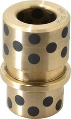 Dayton Lamina - 1" ID x 2-11/16" OAL, Cast Aluminum Bronze, Die & Mold Shoulder Bushing - Shoulder, 1-27/32" Bottom OD, 1-1/2" Top OD, 1-3/4" Under Collar, 1-3/4" Under Collar, 15/16" Above Collar - All Tool & Supply