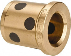 Dayton Lamina - 3/4" ID x 1-3/8" OAL, Aluminum Bronze, Die & Mold Shoulder Bushing - Shoulder, 1-1/8" Bottom OD, 1-1/8" Top OD, 1.3" Collar OD, 1-3/16" Above Collar - All Tool & Supply