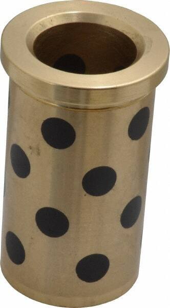 Dayton Lamina - 7/8" ID x 2-3/8" OAL, Aluminum Bronze, Die & Mold Shoulder Bushing - Shoulder, 1-1/4" Bottom OD, 1-1/4" Top OD, 1.43" Collar OD, 2-3/16" Above Collar - All Tool & Supply