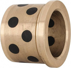 Dayton Lamina - 1-1/4" ID x 1-3/8" OAL, Aluminum Bronze, Die & Mold Shoulder Bushing - Shoulder, 1-5/8" Bottom OD, 1-5/8" Top OD, 1.8" Collar OD, 1-3/16" Above Collar - All Tool & Supply