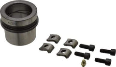 Dayton Lamina - 1-3/4" ID x 2-3/8" OAL, Steel, Die & Mold Shoulder Bushing - Short Shoulder, 2-1/2" Bottom OD, 2-1/4" Top OD, 2.658" Collar OD, 1" Under Collar, 1-3/8" Above Collar - All Tool & Supply