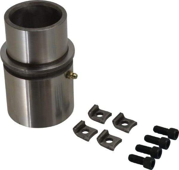 Dayton Lamina - 2" ID x 4-5/8" OAL, Steel, Die & Mold Shoulder Bushing - Extra Long Shoulder, 2.909" Bottom OD, 2-1/2" Top OD, 3.064" Collar OD, 3" Under Collar, 1-5/8" Above Collar - All Tool & Supply