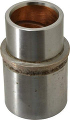 Dayton Lamina - 2" ID x 4-5/8" OAL, Steel, Bronze Plated Die & Mold Shoulder Bushing - Extra Long Shoulder, 2.909" Bottom OD, 2-1/2" Top OD, 3.064" Collar OD, 3" Under Collar, 1-5/8" Above Collar - All Tool & Supply