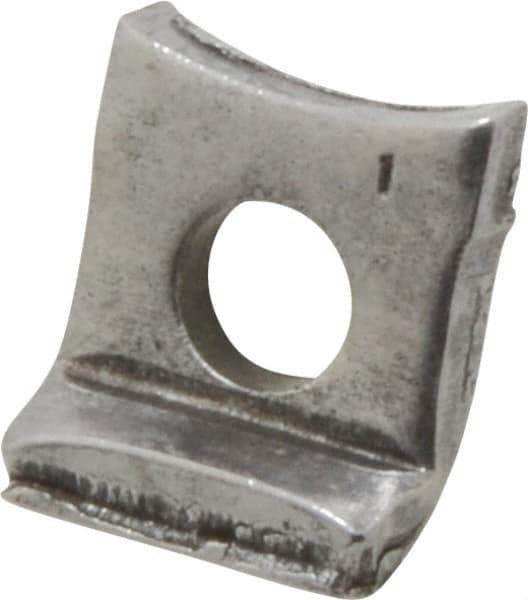 Dayton Lamina - Die & Mold Shoulder Bushing Clamp - 1-1/4, 1-1/2, 1-3/4, 2, 2-1/2, 3, 3-3/4 & 4" Diam Compatability, 25/32" Long x 5/8" Wide x 3/8" High, 0.193" Clamp Tail Height - All Tool & Supply