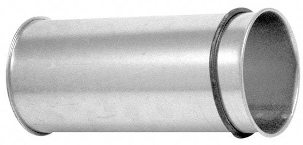 Made in USA - 6" ID Galvanized Duct Adjustable Nipple - 11" Long, 24 Gage - All Tool & Supply