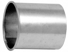 Made in USA - 6" ID Galvanized Duct Adapter - 4" Long, 22 Gage - All Tool & Supply