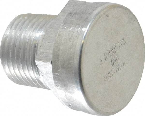 LDI Industries - 1/2 Thread, Aluminum, Protected Vent - 1-5/16" High, 1-1/4" Hex Flats Diam - All Tool & Supply