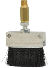 LDI Industries - 2-1/4" Long Brush, 2-1/4" Width/Diam, PTF Thread Oil Reservoir Lubrication Brushes - 1-5/32" Bristle Length, 250°F, 2-3/8" Length Under Mounting Thread, Straight Shank - All Tool & Supply