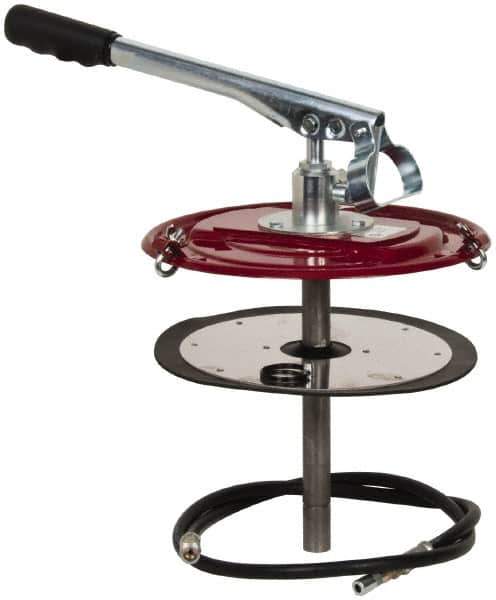 Alemite - Grease Lubrication 5 Strokes/oz Flow Steel, Aluminum & Stainless Steel Lever Hand Pump - For 35 Lb Container - All Tool & Supply