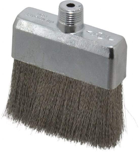 Trico - 2" Width/Diam, NPT Thread Oil Reservoir Lubrication Brushes - 160°F, 2-5/16" Length Under Mounting Thread, Straight Shank - All Tool & Supply