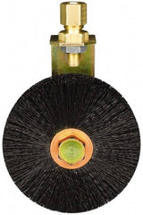 Trico - 3" Width/Diam, Oil Reservoir Lubrication Brushes - 250°F, Straight Shank - All Tool & Supply