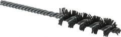 Osborn - 3/4" Diam Helical Nylon Tube Brush - 2-1/2" Brush Length, 5" OAL, 0.168" Diam Shank - All Tool & Supply