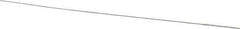 Osborn - 0.03" Diam Helical Nylon Tube Brush - 1/2" Brush Length, 4" OAL, 0.014" Diam Shank - All Tool & Supply