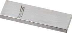 SPI - 0.1001" Rectangular Steel Gage Block - Accuracy Grade 0, Includes NIST Traceability Certification - All Tool & Supply