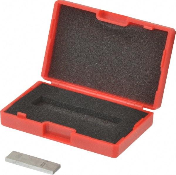 SPI - 0.103" Rectangular Steel Gage Block - Accuracy Grade 0, Includes NIST Traceability Certification - All Tool & Supply