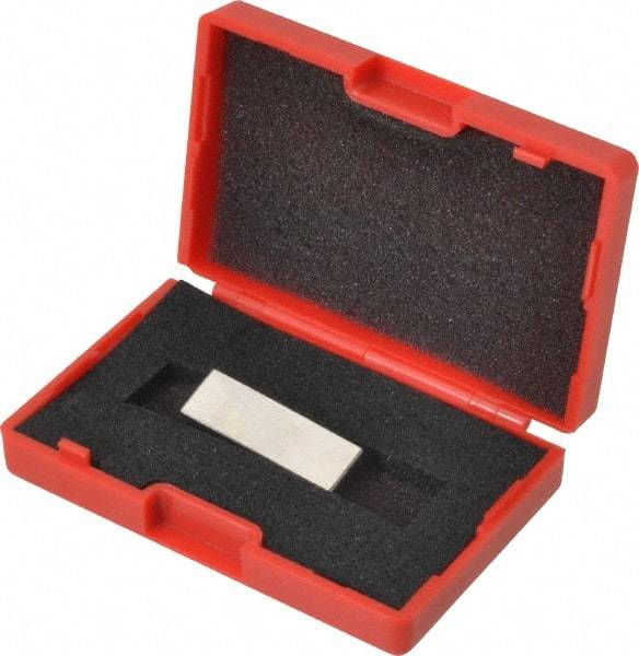 SPI - 0.106" Rectangular Steel Gage Block - Accuracy Grade 0, Includes NIST Traceability Certification - All Tool & Supply