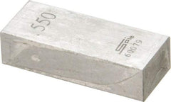 SPI - 0.55" Rectangular Steel Gage Block - Accuracy Grade 0, Includes NIST Traceability Certification - All Tool & Supply