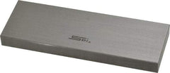 SPI - 4" Rectangular Steel Gage Block - Accuracy Grade 0, Includes NIST Traceability Certification - All Tool & Supply