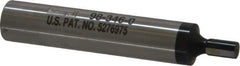 SPI - 0.2" Head Diam, 1/2" Shank, Single End, Mechanical Edge Finder - Cylindrical Contact - All Tool & Supply