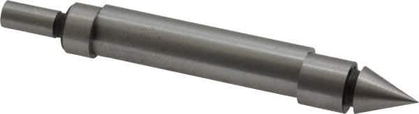 SPI - 0.2" Head Diam, 3/8" Shank, Double End, Mechanical Edge and Center Finder - Accurate to 0.0002", Conical and Cylindrical Contact - All Tool & Supply