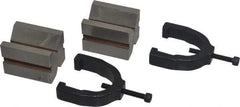 Made in USA - 1" Max Capacity, V-Block - 1-5/8" Long x 1-1/4" Wide x 1-1/4" High, Sold as Matched Pair - All Tool & Supply