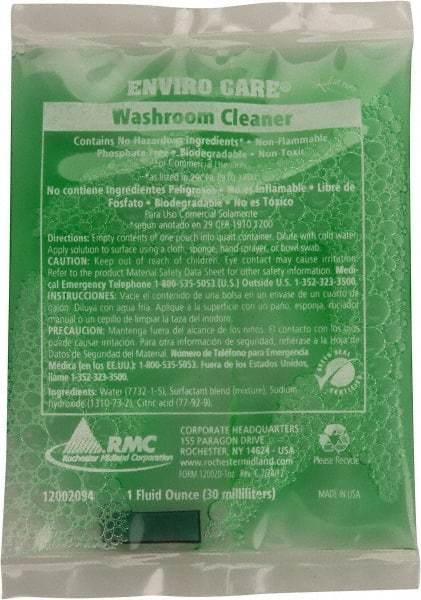 Rochester Midland Corporation - 1 oz Packet Liquid Bathroom Cleaner - Unscented Scent, General Purpose Cleaner - All Tool & Supply