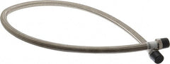 Made in USA - 48" OAL, 5/8" ID, 1,200 Max psi, Flexible Metal Hose Assembly - All Tool & Supply