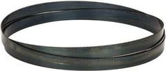 Starrett - 10 TPI, 10' 8" Long x 1" Wide x 0.035" Thick, Welded Band Saw Blade - Carbon Steel, Toothed Edge, Raker Tooth Set, Flexible Back, Contour Cutting - All Tool & Supply