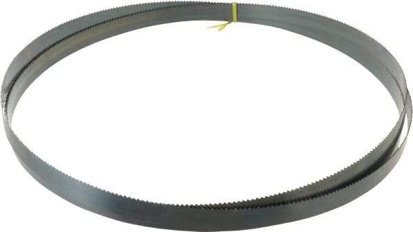 Starrett - 6 TPI, 14' Long x 1" Wide x 0.035" Thick, Welded Band Saw Blade - Carbon Steel, Toothed Edge, Raker Tooth Set, Flexible Back, Contour Cutting - All Tool & Supply