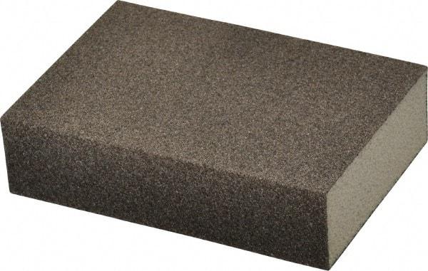 3M - 2-5/8" Wide x 3-3/4" Long, Fine Grade Sanding Sponge - 1" Thick - All Tool & Supply