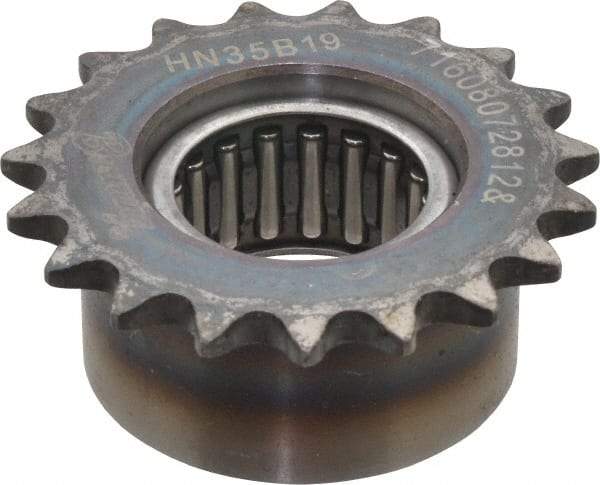 Browning - 2.47" Outside Diam, Steel, Chain Idler Sprocket - Chain Size 35 - All Tool & Supply