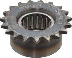 Browning - 2.47" Outside Diam, Steel, Chain Idler Sprocket - Chain Size 35 - All Tool & Supply