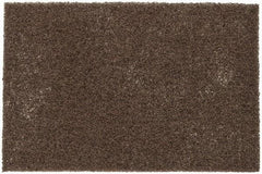 3M - Coarse Grade, Aluminum Oxide Hand Pad - Tan, 6" Wide x 9" Long, Nonwoven - All Tool & Supply