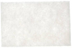 3M - Super Fine Grade, Aluminum Silicate Hand Pad - White, 6" Wide x 9" Long, Nonwoven - All Tool & Supply