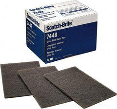 3M - Aluminum Oxide Sanding Sheet - 4" Long x 4" Wide, Very Fine Grade, A Weighted Paper Backing - All Tool & Supply