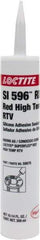 Loctite - 300 mL Cartridge Red RTV Silicone Joint Sealant - 30 min Tack Free Dry Time, 24 hr Full Cure Time, Series 198 - All Tool & Supply