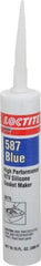 Loctite - 300 mL Cartridge Blue RTV Silicone Joint Sealant - 30 min Tack Free Dry Time, 24 hr Full Cure Time, Series 587 - All Tool & Supply