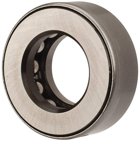 INA Bearing - 1-1/16" Inside x 1.969" Outside Diam, 3/4" Thick, Steel Ball Thrust Bearing - 15,100 Lbs. Static Capacity, 8,500 Max Pressure x Velocity - All Tool & Supply