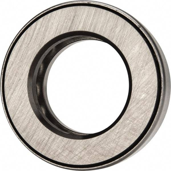 INA Bearing - 1-3/16" Inside x 2-3/32" Outside Diam, 5/8" Thick, Steel Ball Thrust Bearing - 14,000 Lbs. Static Capacity, 6,900 Max Pressure x Velocity - All Tool & Supply