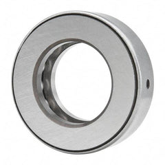 INA Bearing - 1-5/16" Inside x 2-11/32" Outside Diam, 3/4" Thick, Steel Ball Thrust Bearing - 18,800 Lbs. Static Capacity, 9,300 Max Pressure x Velocity - All Tool & Supply