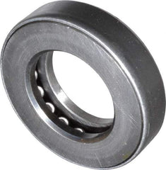 INA Bearing - 1-3/8" Inside x 2-15/32" Outside Diam, 5/8" Thick, Steel Ball Thrust Bearing - 16,600 Lbs. Static Capacity, 7,300 Max Pressure x Velocity - All Tool & Supply