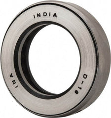 INA Bearing - 1-9/16" Inside x 2-19/32" Outside Diam, 5/8" Thick, Steel Ball Thrust Bearing - 18,300 Lbs. Static Capacity, 7,700 Max Pressure x Velocity - All Tool & Supply