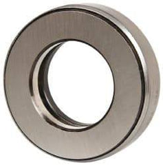 INA Bearing - 1-5/8" Inside x 2.969" Outside Diam, 13/16" Thick, Steel Ball Thrust Bearing - 25,000 Lbs. Static Capacity, 10,300 Max Pressure x Velocity - All Tool & Supply