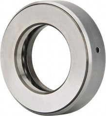 INA Bearing - 1-7/8" Inside x 3-7/32" Outside Diam, 13/16" Thick, Steel Ball Thrust Bearing - 27,500 Lbs. Static Capacity, 10,800 Max Pressure x Velocity - All Tool & Supply