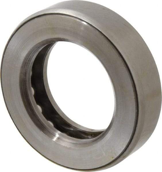 INA Bearing - 2" Inside x 3-11/32" Outside Diam, 7/8" Thick, Steel Ball Thrust Bearing - 32,500 Lbs. Static Capacity, 13,400 Max Pressure x Velocity - All Tool & Supply