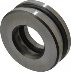 INA Bearing - 7/8" Inside x 1-27/32" Outside Diam, 5/8" Thick, Steel Ball Thrust Bearing - 6,700 Lbs. Static Capacity, 3,750 Max Pressure x Velocity - All Tool & Supply