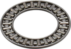 INA Bearing - 7/8" Inside x 1-7/16" Outside Diam, 0.078" Thick, Steel Needle Cage Thrust Bearing - All Tool & Supply